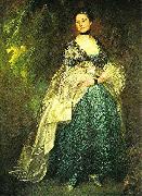 Thomas Gainsborough lady getrude alston Spain oil painting artist